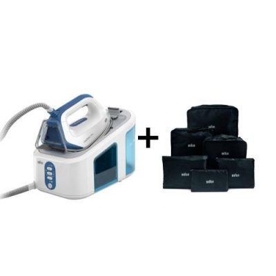 Kit de Chamartín de planchado Braun CareStyle 3 IS3157BL + Set de viaje