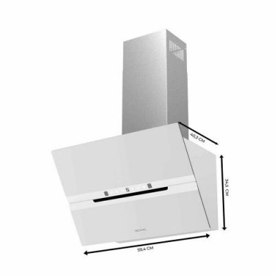Cecotec BOLERO FLUX DT 608010 GLASS WHITE