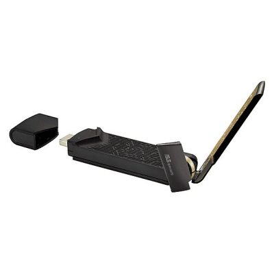 Adaptador Wi-Fi  - 90IG06H0-MO0R10 ASUS, Negro, Oro