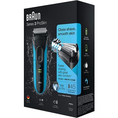 Afeitadora - BRAUN 131694, 45 min, Negro