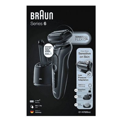 Afeitadora - BRAUN 4210201433231, 50 min, Negro
