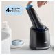 Afeitadora - BRAUN 433156, 50 min, carga rápida, recortador de precisión, lavable, afeitado en seco, afeitado en húmedo, Negro