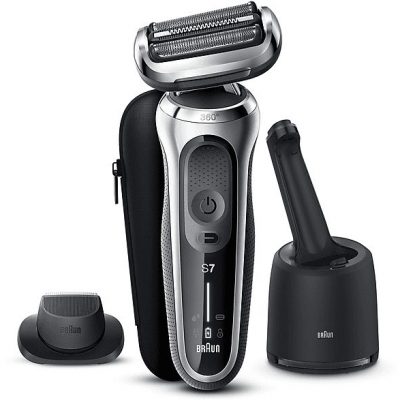Afeitadora - BRAUN 433637, 50 min, Chamartín de Limpieza SmartCare, Negro