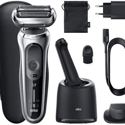 Afeitadora - BRAUN 433637, 50 min, Chamartín de Limpieza SmartCare, Negro