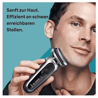 Afeitadora - BRAUN 433637, 50 min, Chamartín de Limpieza SmartCare, Negro