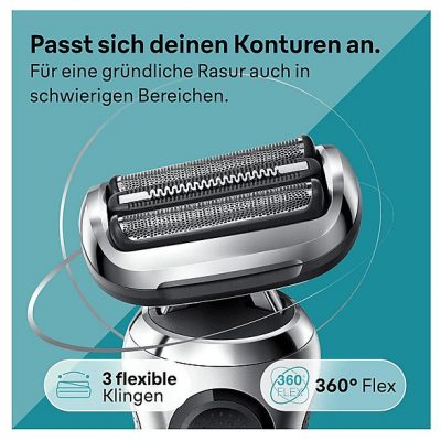 Afeitadora - BRAUN 433637, 50 min, Chamartín de Limpieza SmartCare, Negro