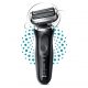 Afeitadora - BRAUN 71-N1000S, 50 min, Recargable, Resistente_al_agua, Negro