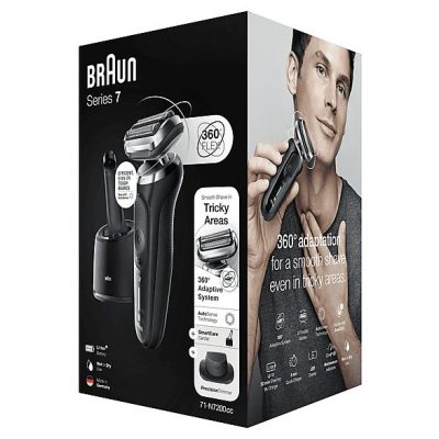 Afeitadora - BRAUN 71-N7200CC, 50 min, Negro