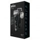 Afeitadora - BRAUN 7500435218009, 60 min, Gris