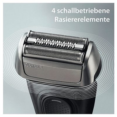 Afeitadora - BRAUN 7500435218009, 60 min, Gris