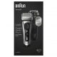 Afeitadora - BRAUN 7500435218016 MPN, 60 min, lavable, afeitado en seco, afeitado en húmedo, recortador de precisión, Negro