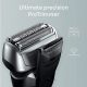 Afeitadora - BRAUN 7500435218016 MPN, 60 min, lavable, afeitado en seco, afeitado en húmedo, recortador de precisión, Negro