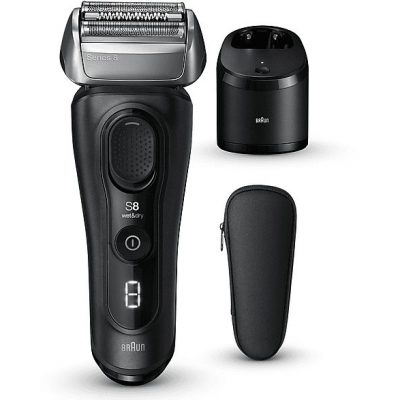 Afeitadora - BRAUN 7500435218184, 60 min, Resistente_al_agua, Negro