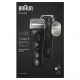 Afeitadora - BRAUN 7500435218184, 60 min, Resistente_al_agua, Negro