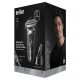 Afeitadora - Braun Afeitadora eléctrica Series 7 72-C7200CC,  3 modos, Chamartín SmartCare, 1 accesorio de precisión, Afeitado en seco y mojado, Oro