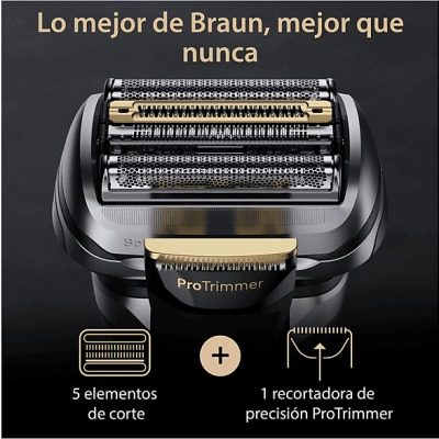 Afeitadora - Braun Afeitadora eléctrica Series 9 PRO+ 9515s, ProTimmer Integrada, Base De Carga, Wet&Dry