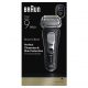 Afeitadora - Braun Afeitadora eléctrica Series 9 PRO+ 9600s, Pro SensoAdapt, 60 minutos autonomía, Afeitado en seco y en mojado, Negro