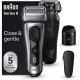 Afeitadora - BRAUN AKLBB1769086917, 60 min, Resistente_al_agua, Plata