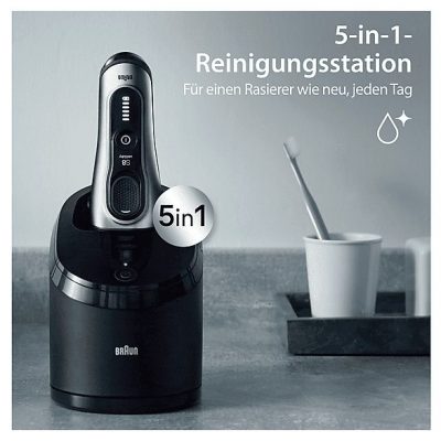 Afeitadora - BRAUN AKLBB1769086917, 60 min, Resistente_al_agua, Plata
