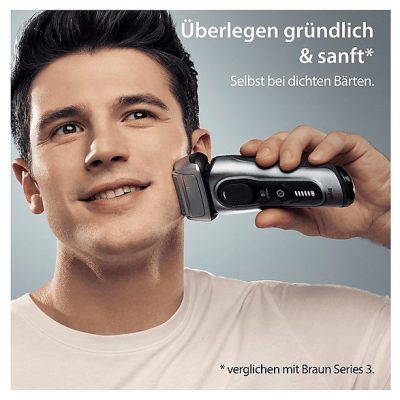 Afeitadora - BRAUN AKLBB1769086917, 60 min, Resistente_al_agua, Plata