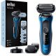 Afeitadora - BRAUN BRAUN Series 6 61-B1200s / Afeitadora inalámbrica, 1min, Azul