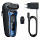 Afeitadora - BRAUN MAQUINA DE AFEITAR SERIES 6 AZUL BRAUN, 50 Min., Negro, Azul