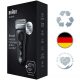 Afeitadora - BRAUN Serie 8 8413S, 60 min, Tecnología Sonic, AutoSense, Gris
