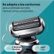 Afeitadora - Braun Series 7 71-B1200S, Afeitadora eléctrica de barba, Wet & Dry, Accesorio para corte de pelo, Azul