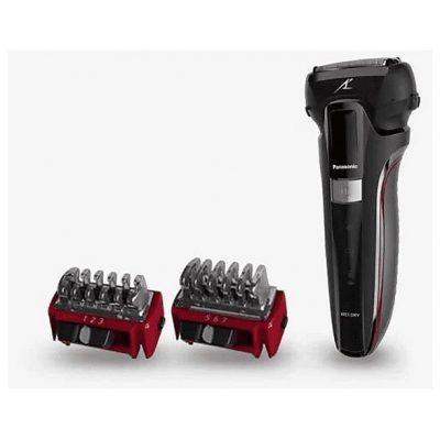 Afeitadora - PANASONIC ES-LL41-K503, 50 min, Sensor de afeitadoSistema de corte de 3 láminasCuchillas afiladas a 30ºWet&Dry, Negro