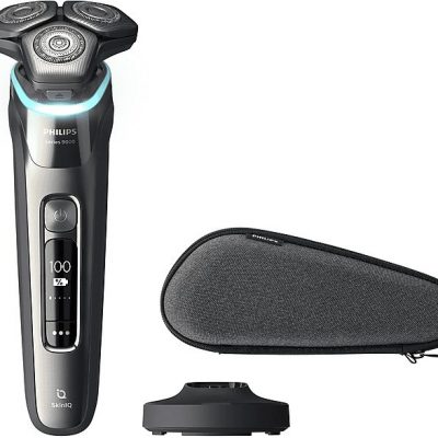 Afeitadora - PHILIPS AKLBB1780063209, 60 min, Presión óptima con el sensor de protección de presión. Deslizamiento un 30 % más suave con nanorrevestimiento SkinGlide, Gris