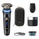 Afeitadora - Philips i9000 Prestige Ultra XP9400/31, Afeitado en seco/mojado con tecnología SkinIQ Pro, Sensor IA de presión y control, App smartphone