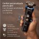 Afeitadora - Philips i9000 Prestige Ultra XP9400/31, Afeitado en seco/mojado con tecnología SkinIQ Pro, Sensor IA de presión y control, App smartphone