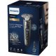Afeitadora - PHILIPS S8697/55, 50.0 min, carga rápida, recortador de precisión, lavable, afeitado en seco, afeitado en húmedo, Cromo