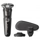Afeitadora - PHILIPS SHAVER Series 5000 S5886/38, 60 Min., Cortador de relieves, Negro, Marrón