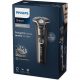 Afeitadora - PHILIPS SHAVER Series 5000 S5886/38, 60 Min., Cortador de relieves, Negro, Marrón