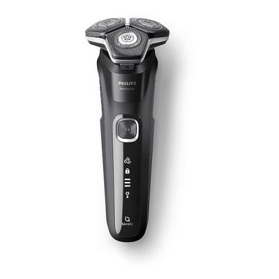 Afeitadora - PHILIPS SHAVER Series 5000 S5898/50, 60 Min., Cortador de relieves, Negro