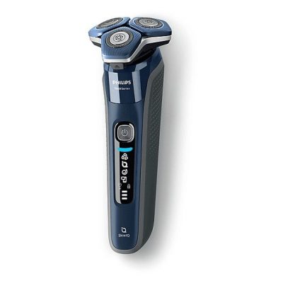Afeitadora - PHILIPS SHAVER Series 7000 S7885/50, 60 Min., Cortador de relieves, Negro, Azul
