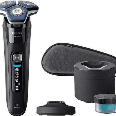 Afeitadora - PHILIPS SHAVER Series 7000 S7886/55, 60 Min., Cortador de relieves, Negro