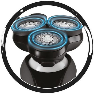 Afeitadora - REMINGTON 41229560100, 60 min, recortador de precisión, lavable, carga rápida, modo turbo, Negro
