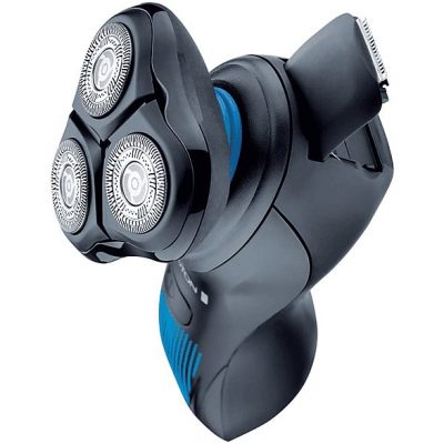 Afeitadora - REMINGTON HyperFlex Aqua XR1430, 60 min, Base de carga Adaptador de corriente, Inox