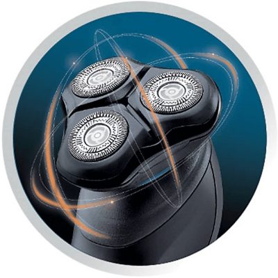Afeitadora - REMINGTON HyperFlex Aqua XR1430, 60 min, Base de carga Adaptador de corriente, Inox