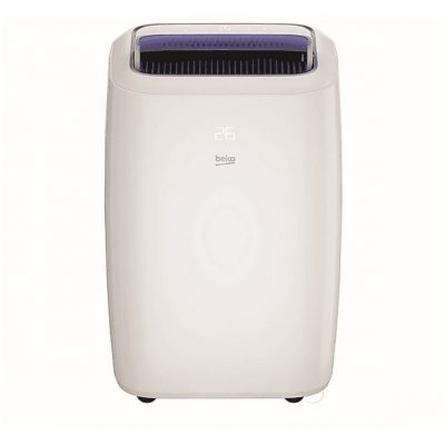 Aire acondicionado portátil - BEKO BPN112C, 3000 fg/h, 3 velocidades, 380 m³, 65 dB(A), Blanco