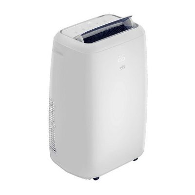 Aire acondicionado portátil - BEKO BPN112C, 3000 fg/h, 3 velocidades, 380 m³, 65 dB(A), Blanco