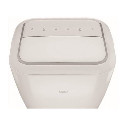 Aire acondicionado portátil - BEKO BPN112C, 3000 fg/h, 3 velocidades, 380 m³, 65 dB(A), Blanco