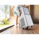 Aire acondicionado portátil - Cecotec ForceClima 12650 Style Heating, 3000 fg/h, 23 m², 5 modos, Deshumidificador, Bomba de calor, Mando, White