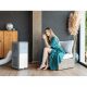 Aire acondicionado portátil - Cecotec ForceClima 12650 Style Heating, 3000 fg/h, 23 m², 5 modos, Deshumidificador, Bomba de calor, Mando, White
