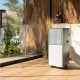 Aire acondicionado portátil - CECOTEC ForceClima 12850 Style Heating Connected, 12000 fg/h, 2 velocidades, 120 m², Multicolor