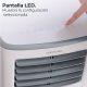 Aire acondicionado portátil - CECOTEC ForceClima 7400 Soundless Touch, 7000 fg/h, 2 velocidades, 15 m², 65 dB(A), Multicolor