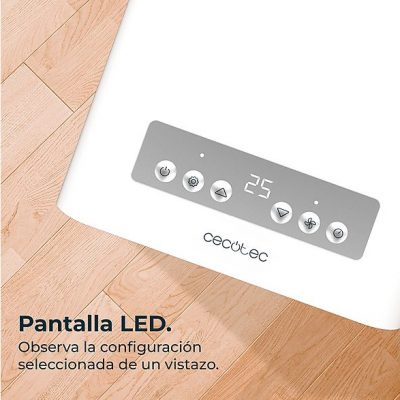 Aire acondicionado portátil - CECOTEC ForceClima 7550 Style Connected, 7000 fg/h, 2 velocidades, 20 m², 65 dB(A), Multicolor