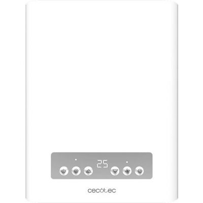 Aire acondicionado portátil - Cecotec ForceClima 9150 Style, 2250 fg/h, 2 velocidades, 25 m², 4 modos, Deshumidificador, Mando a distancia, White